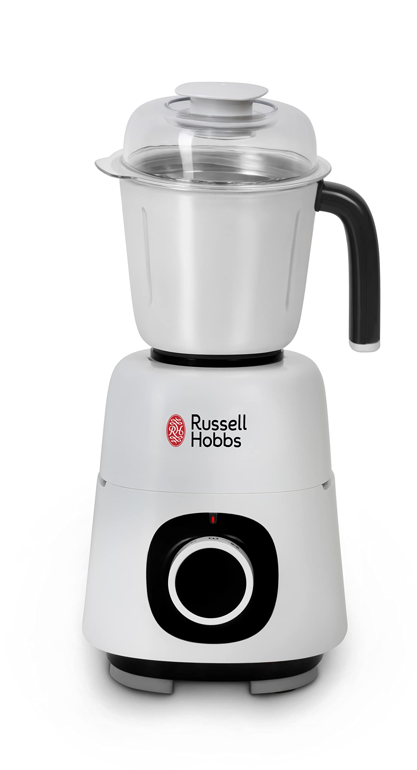 Russell Hobbs 3-in-1 Mixer Grinder Supreme 750W Multifunctional Grinder with St. Steel Jars & Blades مطحنة وخلاط متعدد الوظائف 3 في 1 بقدرة 750 واط من راسل هوبز Russell Hobbs 3-in-1 Mixer Grinder Supreme 750W Multifunctional Grinder with St. Steel Jars & Blades مطحنة وخلاط متعدد الوظائف 3 في 1 بقدرة 750 واط من راسل هوبز